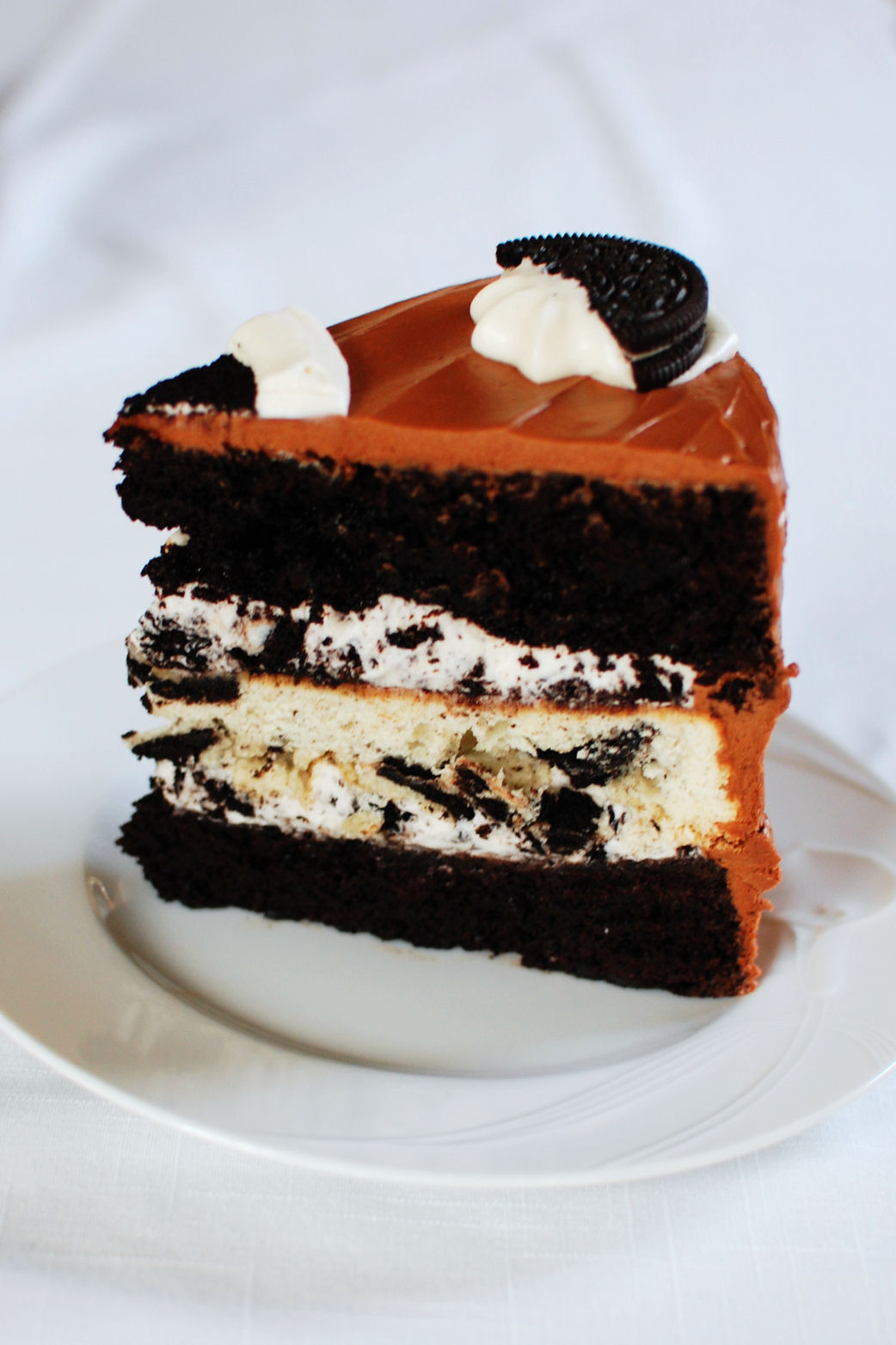 Oreo Cake Recipe
 Triple Layer Oreo Cake