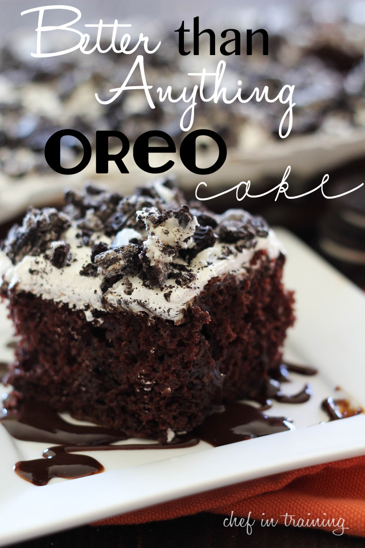 Oreo Cake Recipe
 Better than Anything Oreo Cake Chef in Training