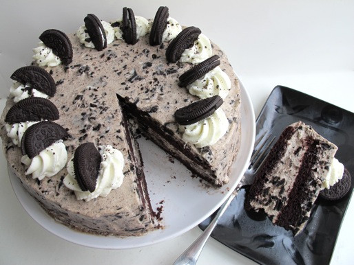 Oreo Cake Recipe
 Oreo Cake With Oreo Whipped Cream Frosting Recipe