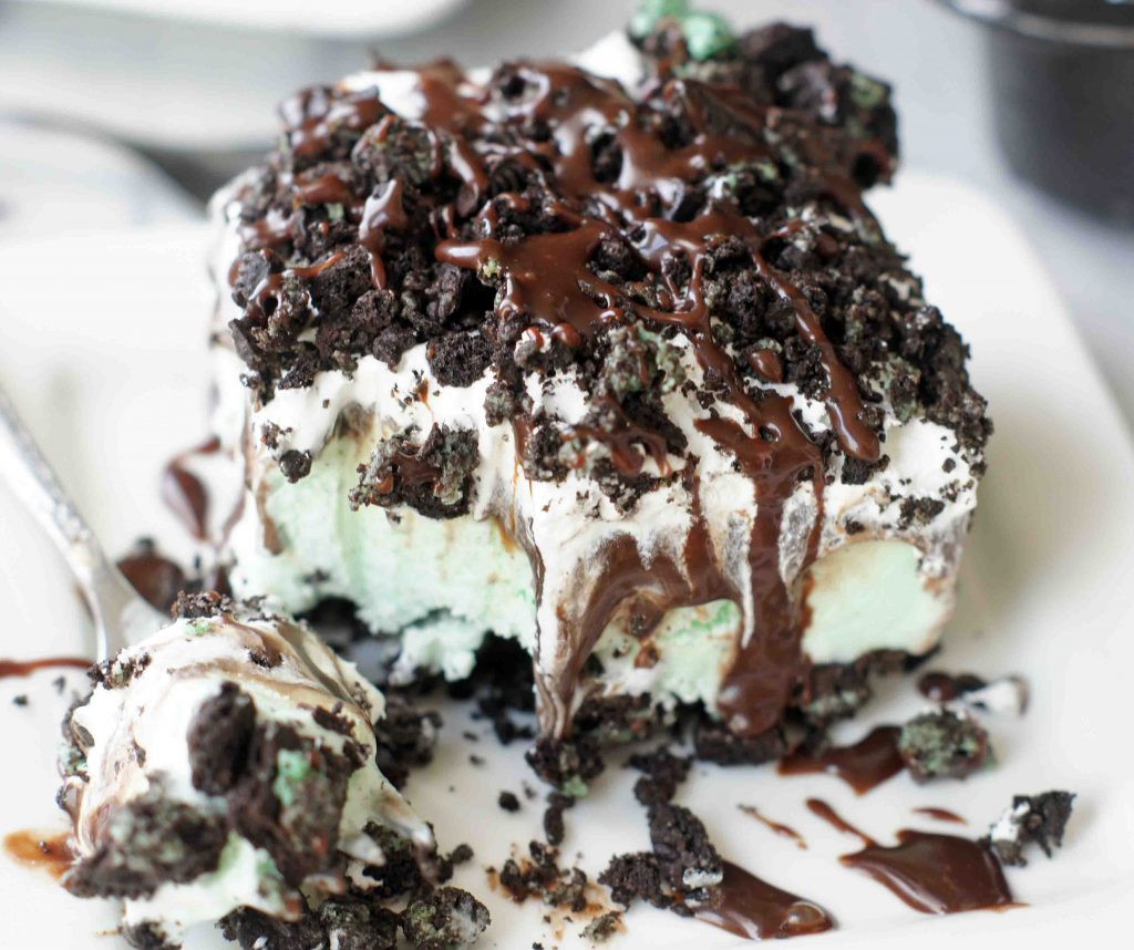 Oreo Cookie Dessert Recipe
 Mint Oreo Ice Cream Dessert 5 Boys Baker