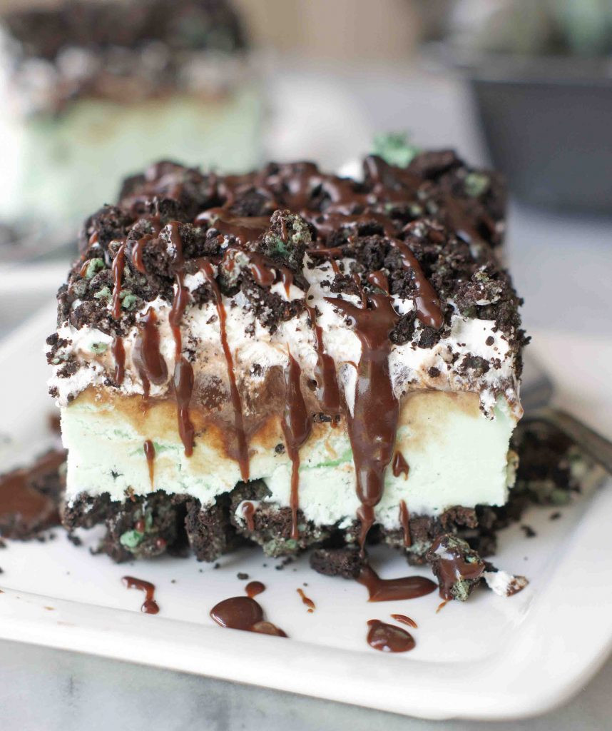 Oreo Dessert Recipes
 Mint Oreo Ice Cream Dessert 5 Boys Baker