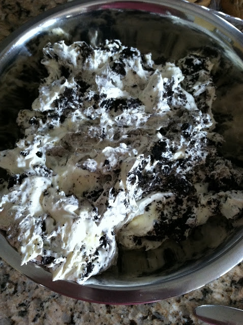Oreo Dirt Dessert Recipe Cool Whip
 Call your Aunt Sue because I lost that recipe The Dirt