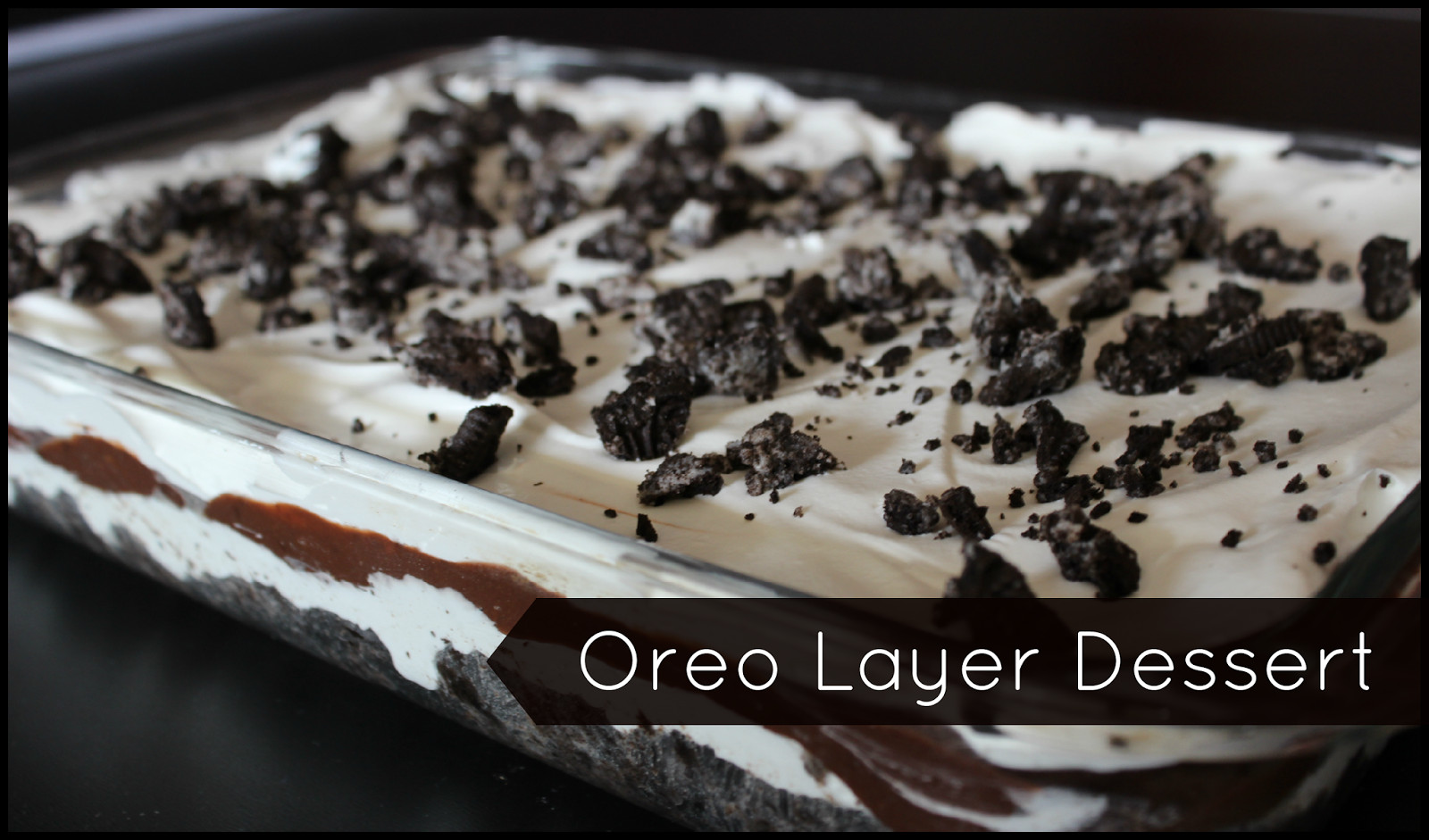 Oreo Layer Dessert
 lew party of 2 The Delicious Oreo Layer Dessert