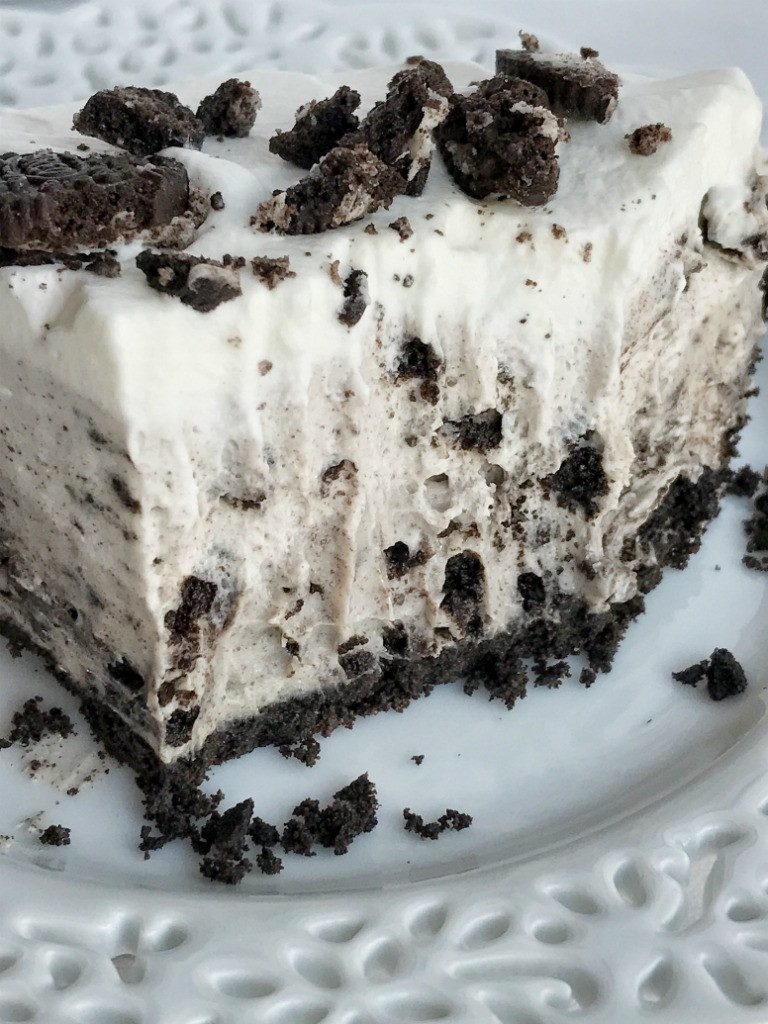 Oreo Pudding Dessert
 no bake Triple Layer Oreo Pudding Pie To her as Family