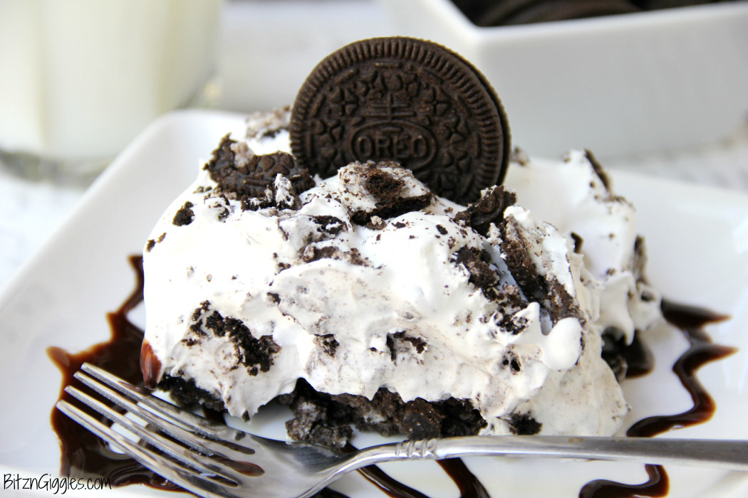 Oreo Pudding Dessert
 Cookies and Cream Oreo Dessert Bitz & Giggles