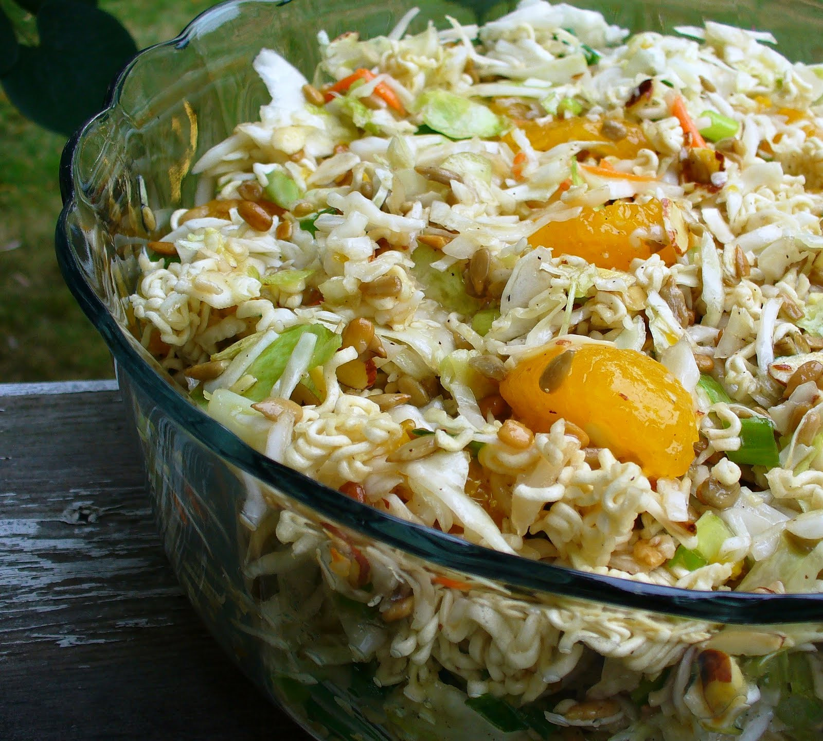 Oriental Salad With Ramen Noodles
 Leenee s Sweetest Delights Oriental Salad