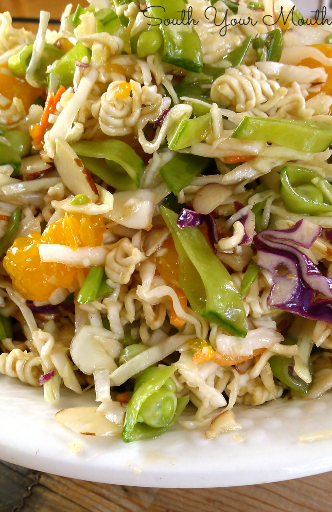 Oriental Salad With Ramen Noodles
 South Your Mouth Crunchy Oriental Ramen Salad