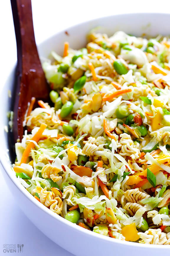 Oriental Salad With Ramen Noodles
 Crunchy Asian Ramen Noodle Salad