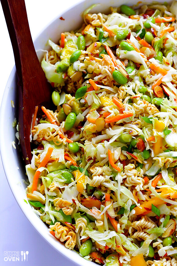 Oriental Salad With Ramen Noodles
 Crunchy Asian Ramen Noodle Salad