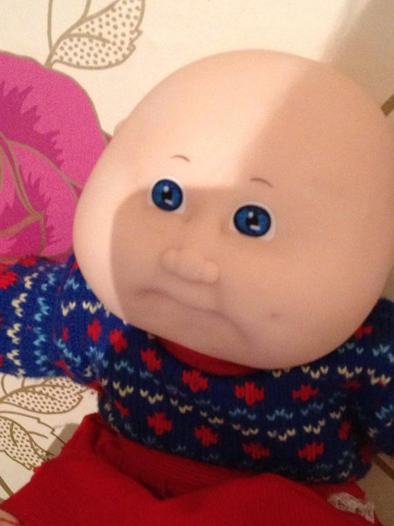 Original Cabbage Patch Kids
 Vintage Retro Original 1980s Cabbage Patch Kids preemie Doll