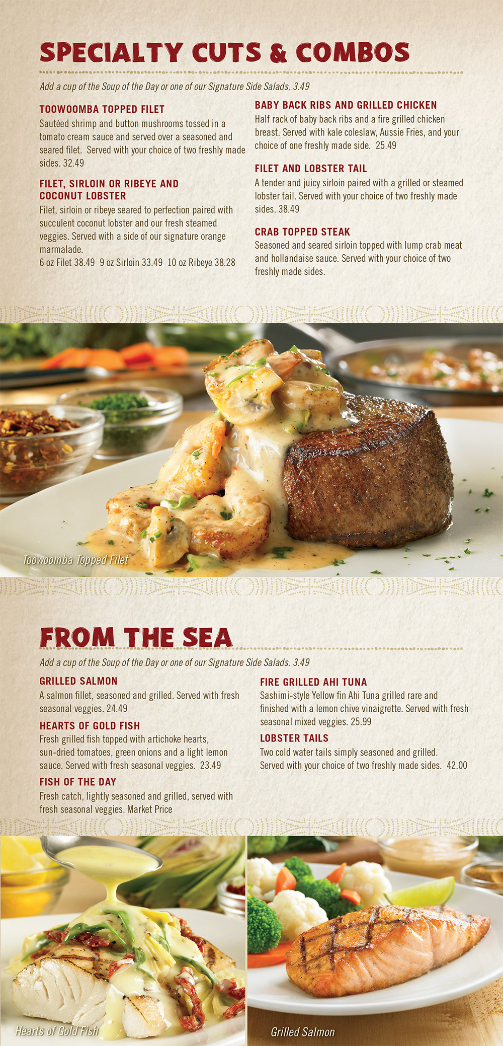 Outback Desserts Menu
 Outback Steakhouse Bahamas Nassau Nassau Paradise