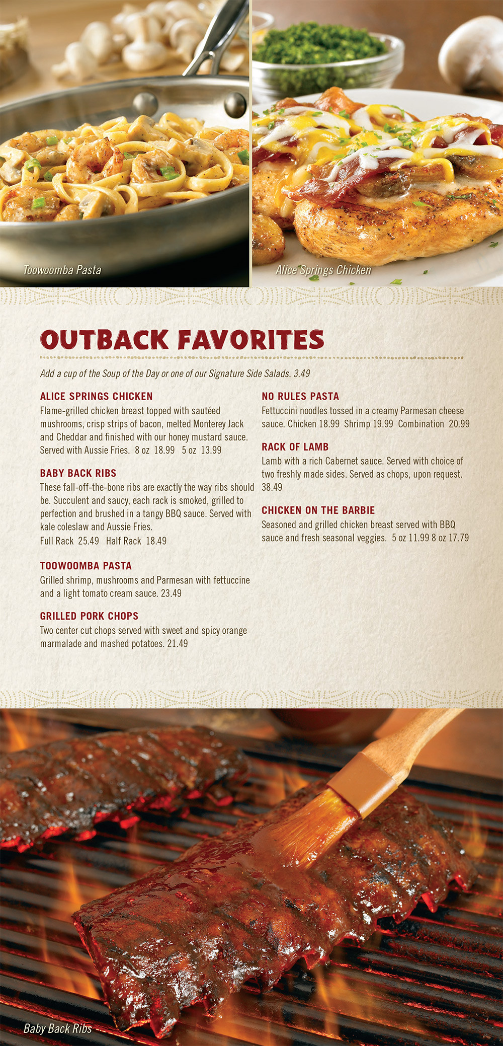 Outback Desserts Menu
 Outback Steakhouse Bahamas Nassau Nassau Paradise