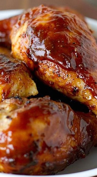 Oven Baked Bbq Boneless Chicken Breast
 Oven Baked BBQ Chicken Recipes Pinterest