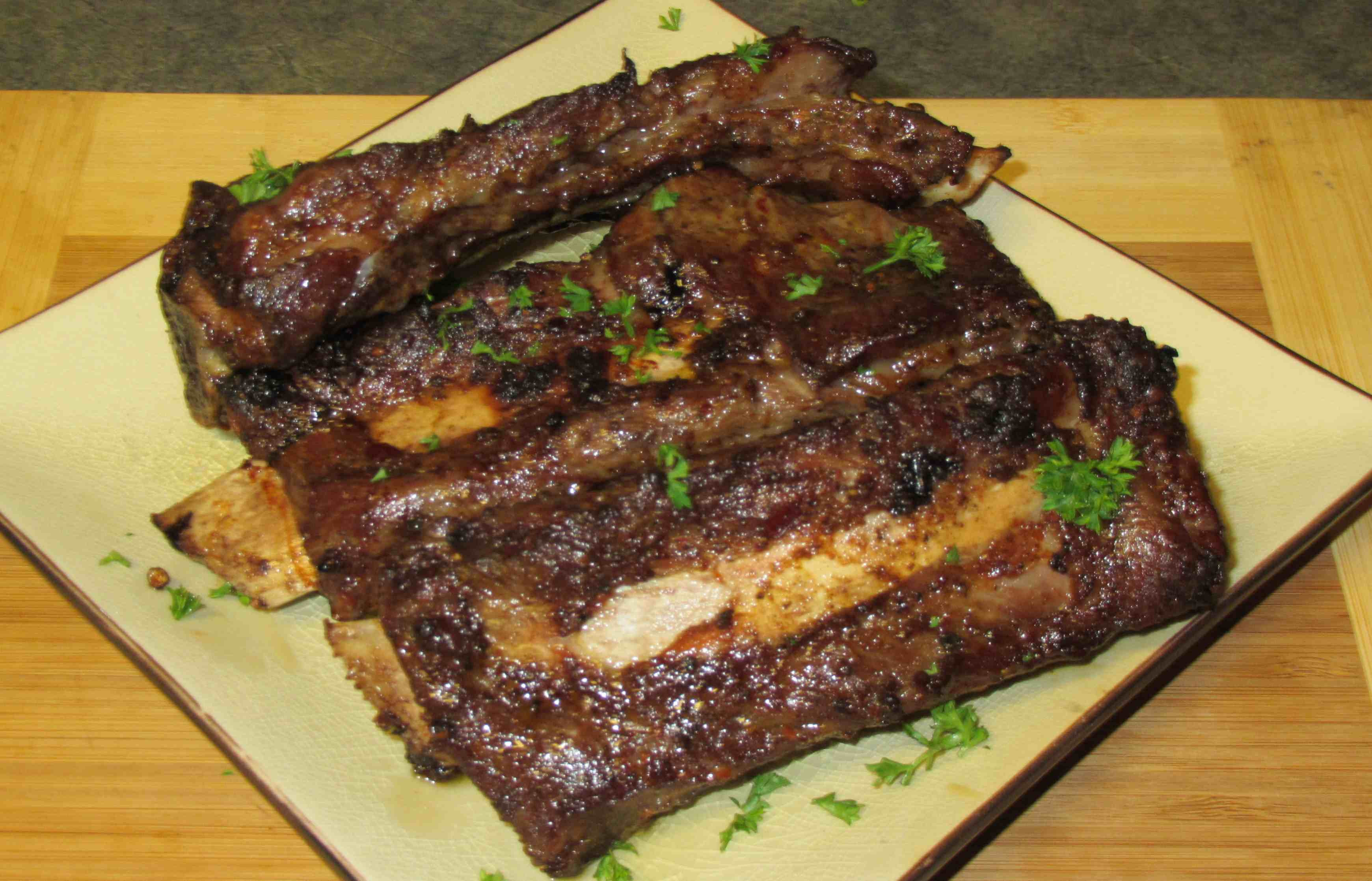 Oven Baked Beef Ribs
 Experiment Oven ‘Barbecued’ Beef Ribs – Sybaritica