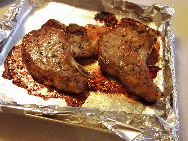 Oven Baked Bone In Pork Chops
 baked pork chops oven