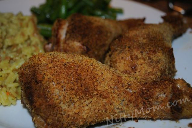 Oven Baked Breaded Chicken
 Oven Baked Breaded Chicken Drumsticks