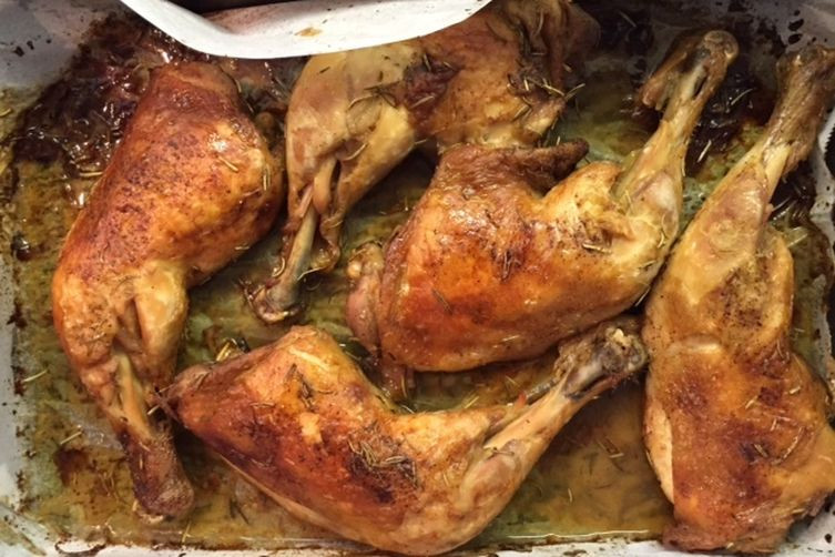 Oven Baked Chicken Leg Quarters
 Over roasted chicken leg quarters Recipe on Food52