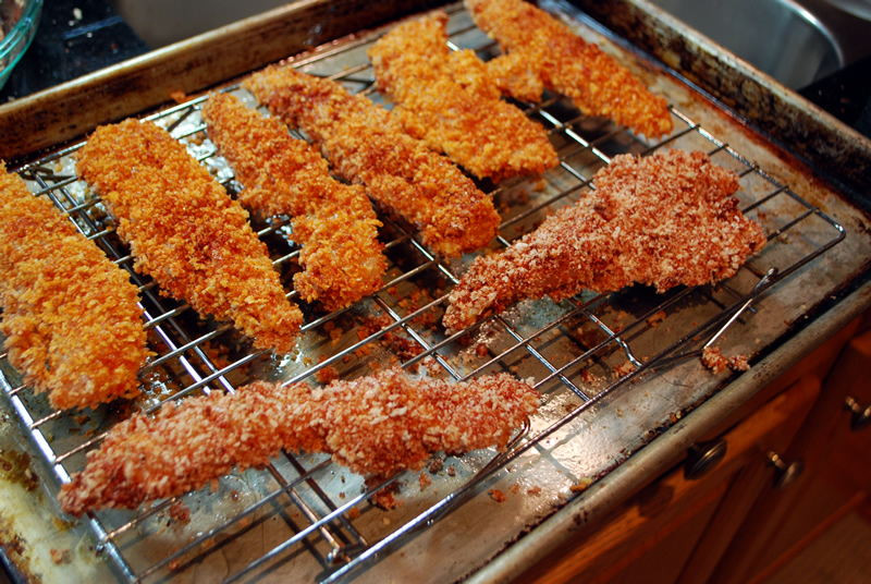 Oven Baked Chicken Tenders
 Oven Baked Chicken Tenders SavoryReviews