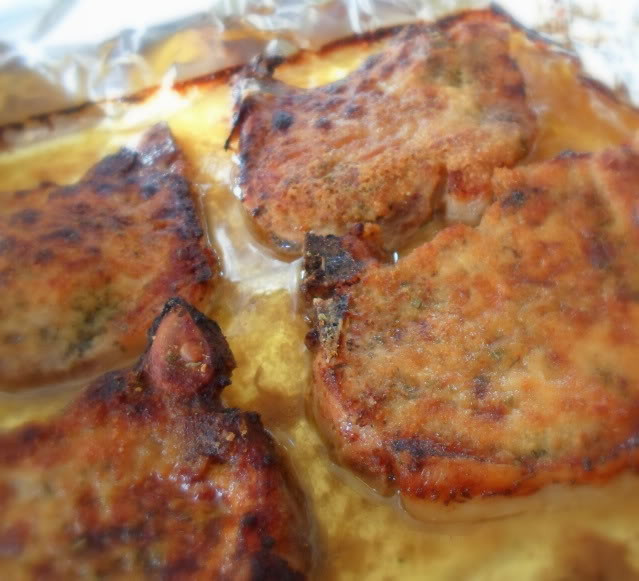 Oven Baked Pork Chops
 The English Kitchen Oven Baked Breaded Pork Chops