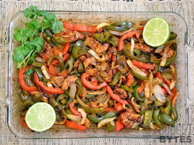 Oven Chicken Fajitas
 Easy Oven Fajitas Bud Bytes