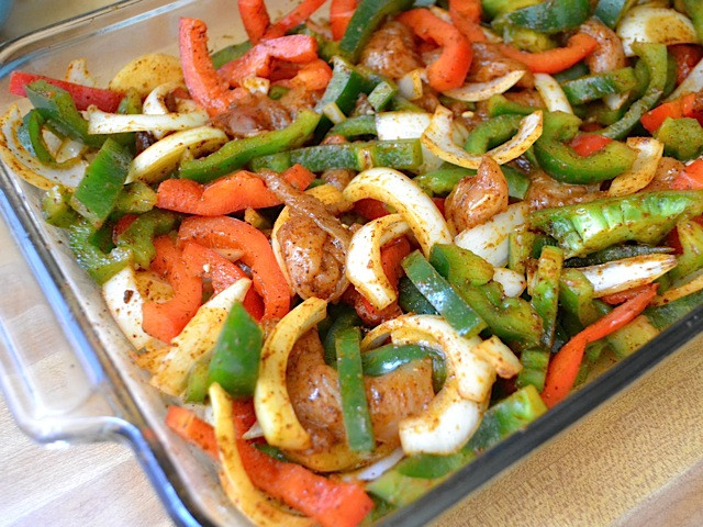 Oven Chicken Fajitas
 Easy Oven Fajitas Bud Bytes