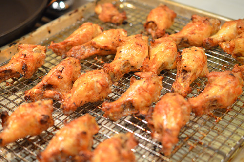 Oven Chicken Wings
 Crispy Spicy Oven baked Chicken Wings