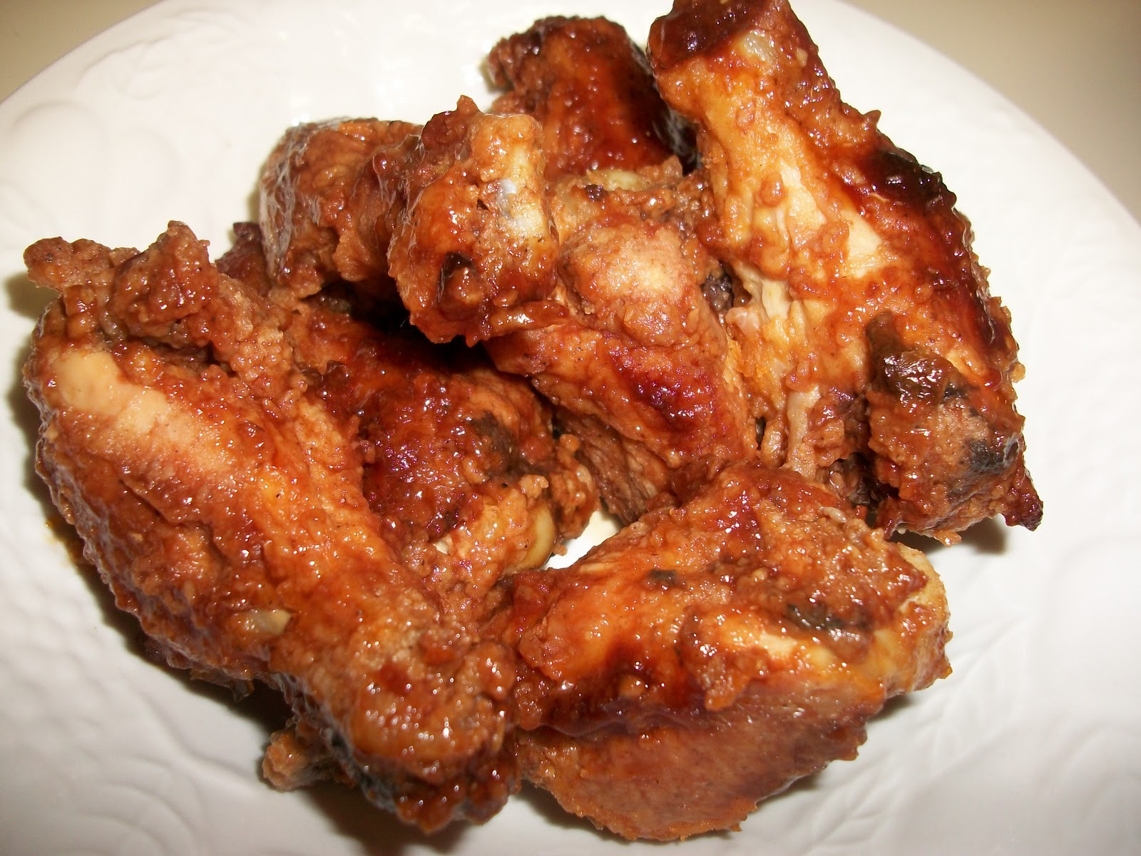 Oven Chicken Wings
 Oven Crisp Chicken Wings and Glazed Chicken Wings