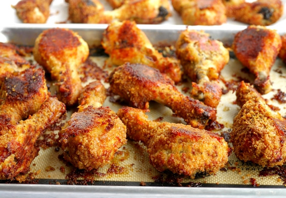 Oven Fried Chicken Drumsticks
 Potato Chip Bisquick Oven "Fried" Drumsticks