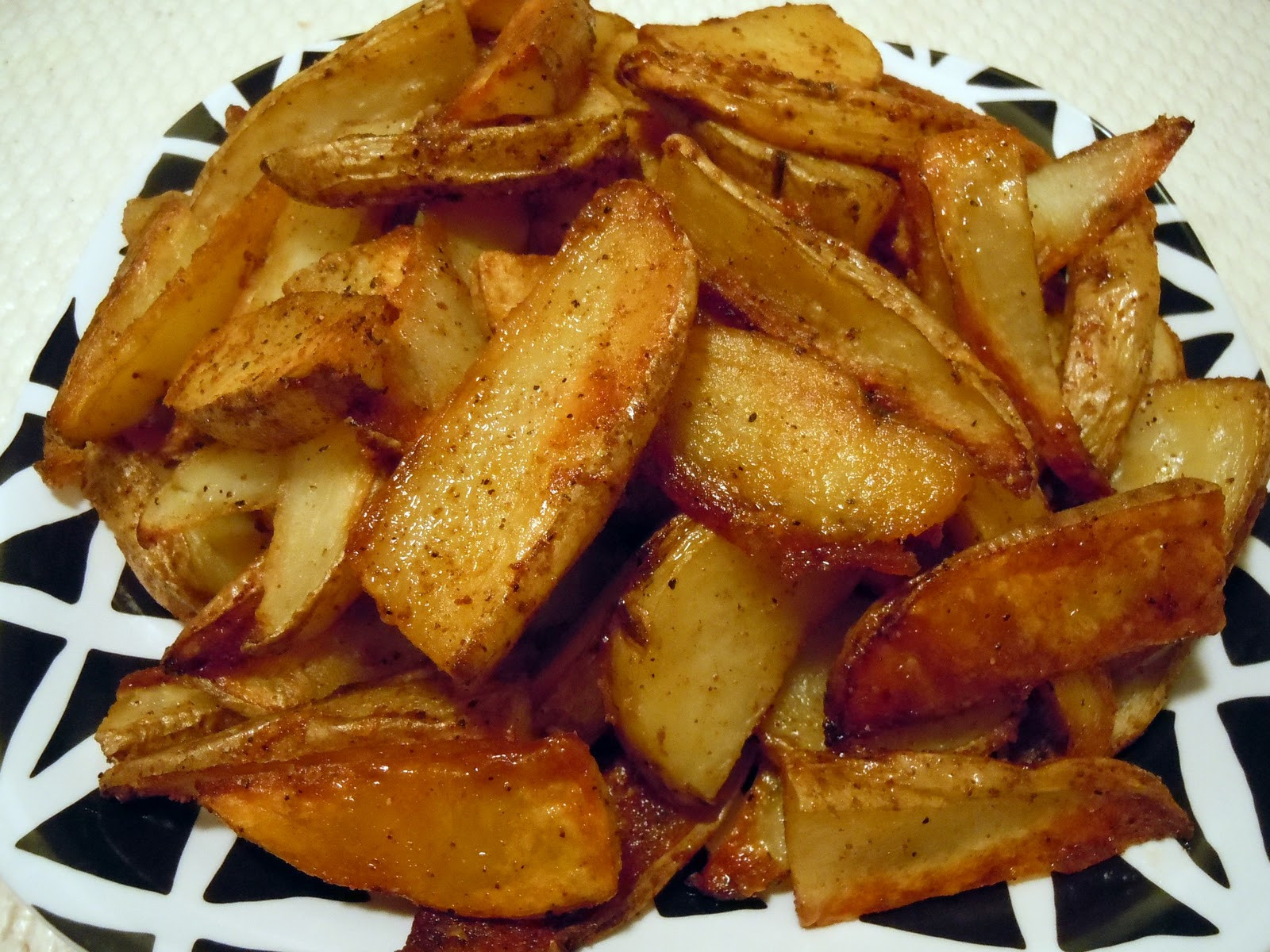 Oven Potato Wedges
 Oven Baked Potato Wedges 375