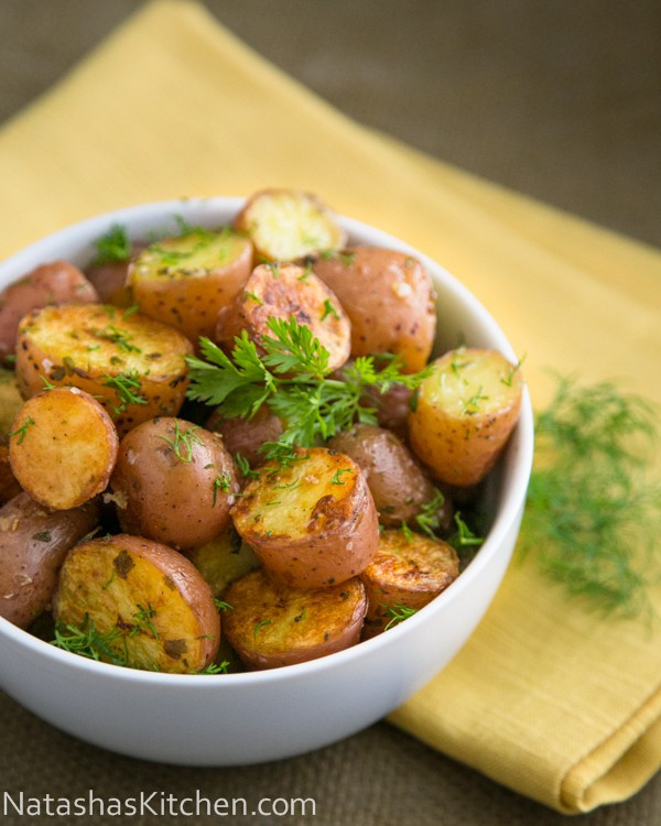 Oven Roasted Baby Potatoes
 Easy Oven roasted baby red potatoes