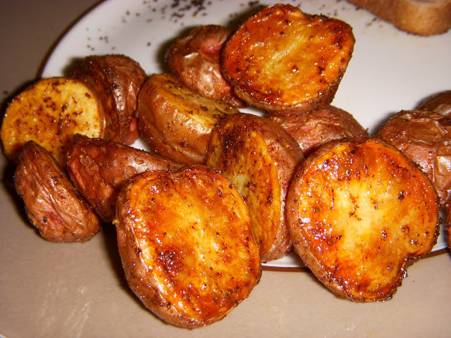 Oven Roasted Baby Potatoes
 What s Sara Cookin oven roasted baby red or yukon gold