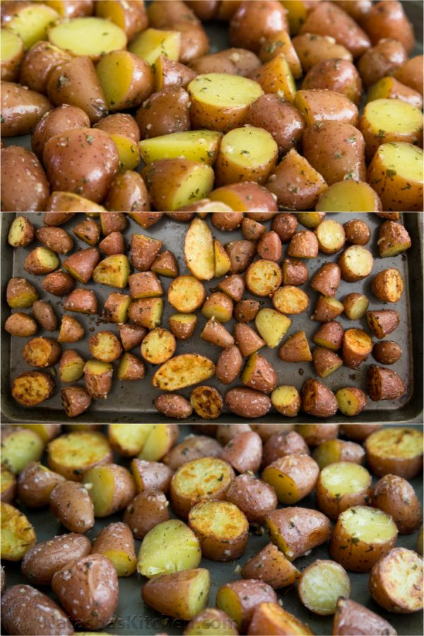 Oven Roasted Baby Potatoes
 Easy Oven roasted baby red potatoes Natasha s Kitchen