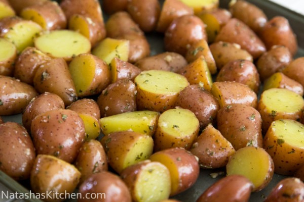 Oven Roasted Baby Potatoes
 Oven Roasted Red Potatoes Recipe — Dishmaps