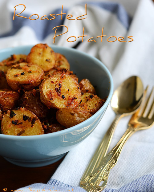 Oven Roasted Baby Potatoes
 Oven roasted potato recipe Raks Kitchen