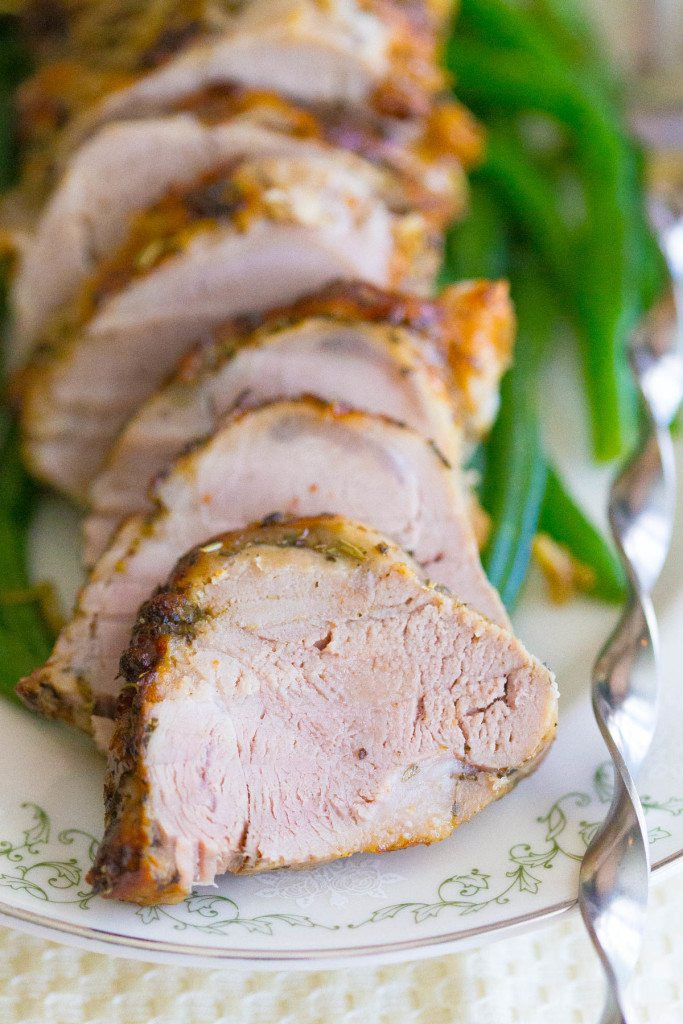 Oven Roasted Pork Tenderloin
 Garlic Herb Oven Roasted Pork Loin