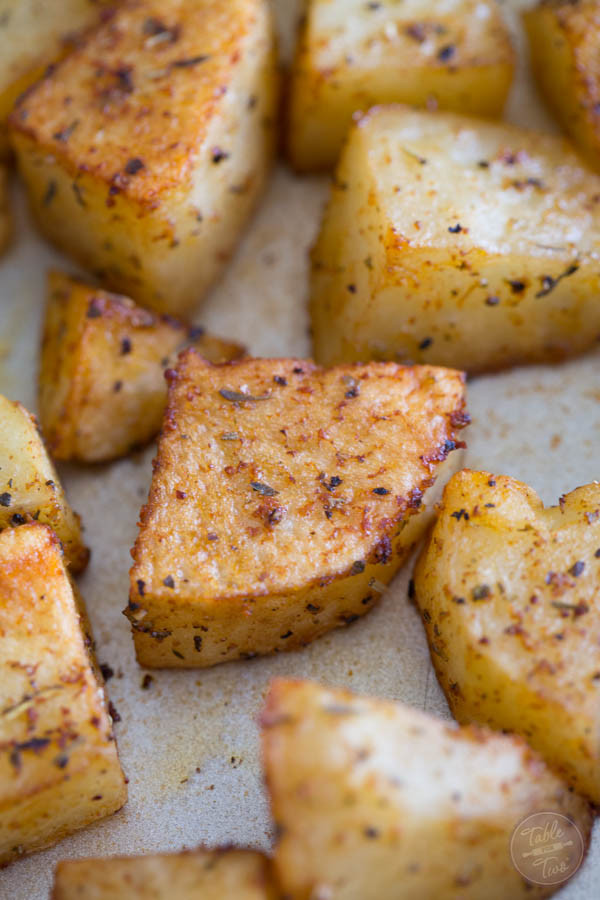 Oven Roasted Russet Potatoes
 Our Favorite Way to Roast Potatoes Table for Two
