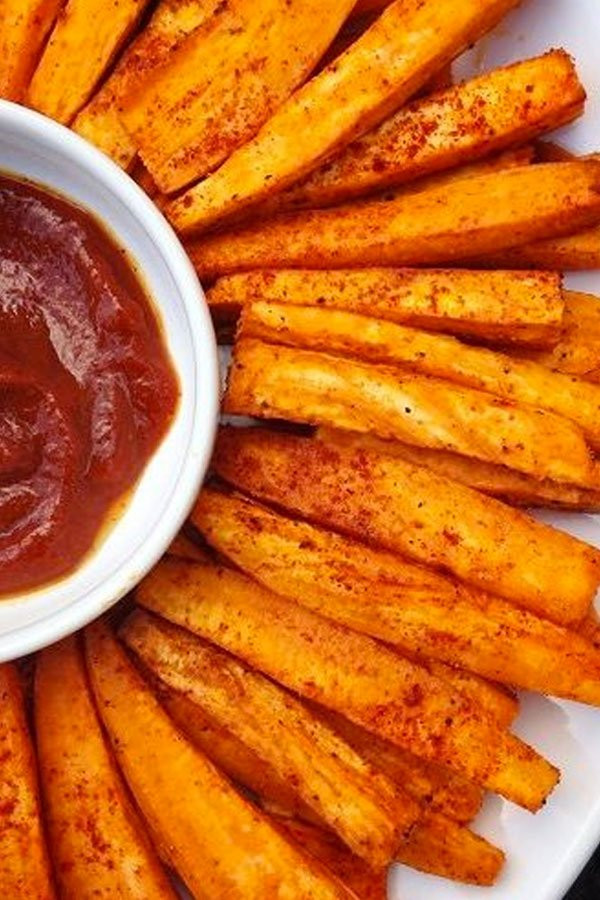 Oven Roasted Sweet Potatoes
 Oven Baked Sweet Potato Fries