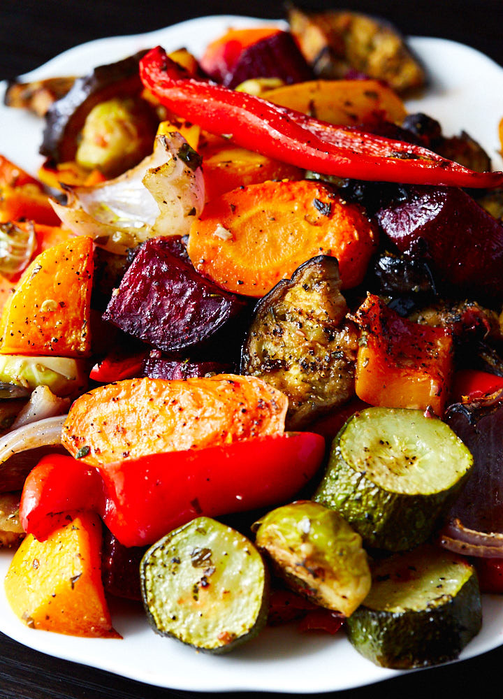 Oven Roasted Vegetables Recipe
 Scrumptious Roasted Ve ables IFOODBLOGGER