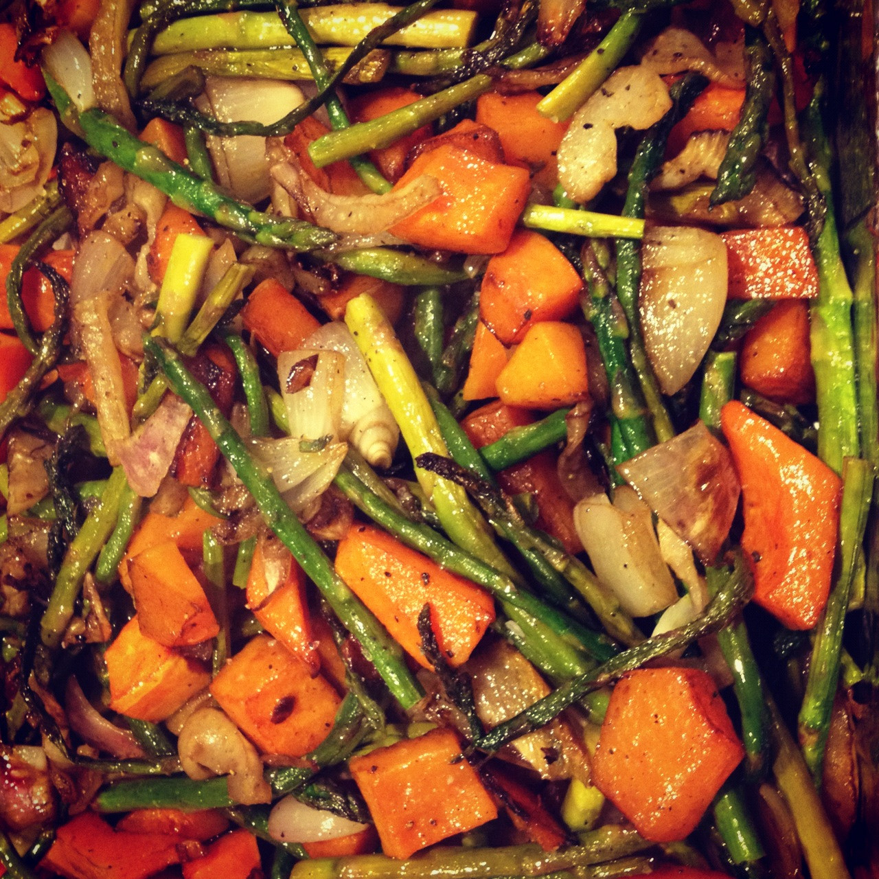 Oven Roasted Vegetables Recipe
 Happy New Year My New Years’ Resolutions & Roasted