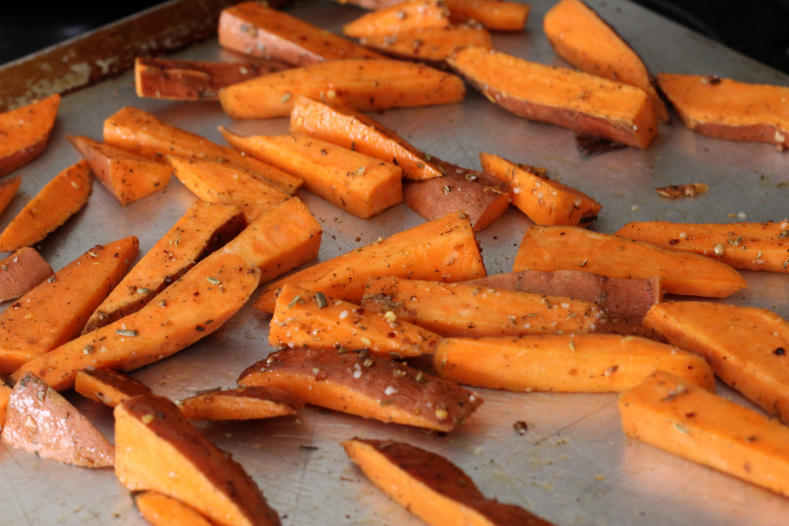 Oven Sweet Potato Fries
 orange recipe the world’s best oven sweet potato fries