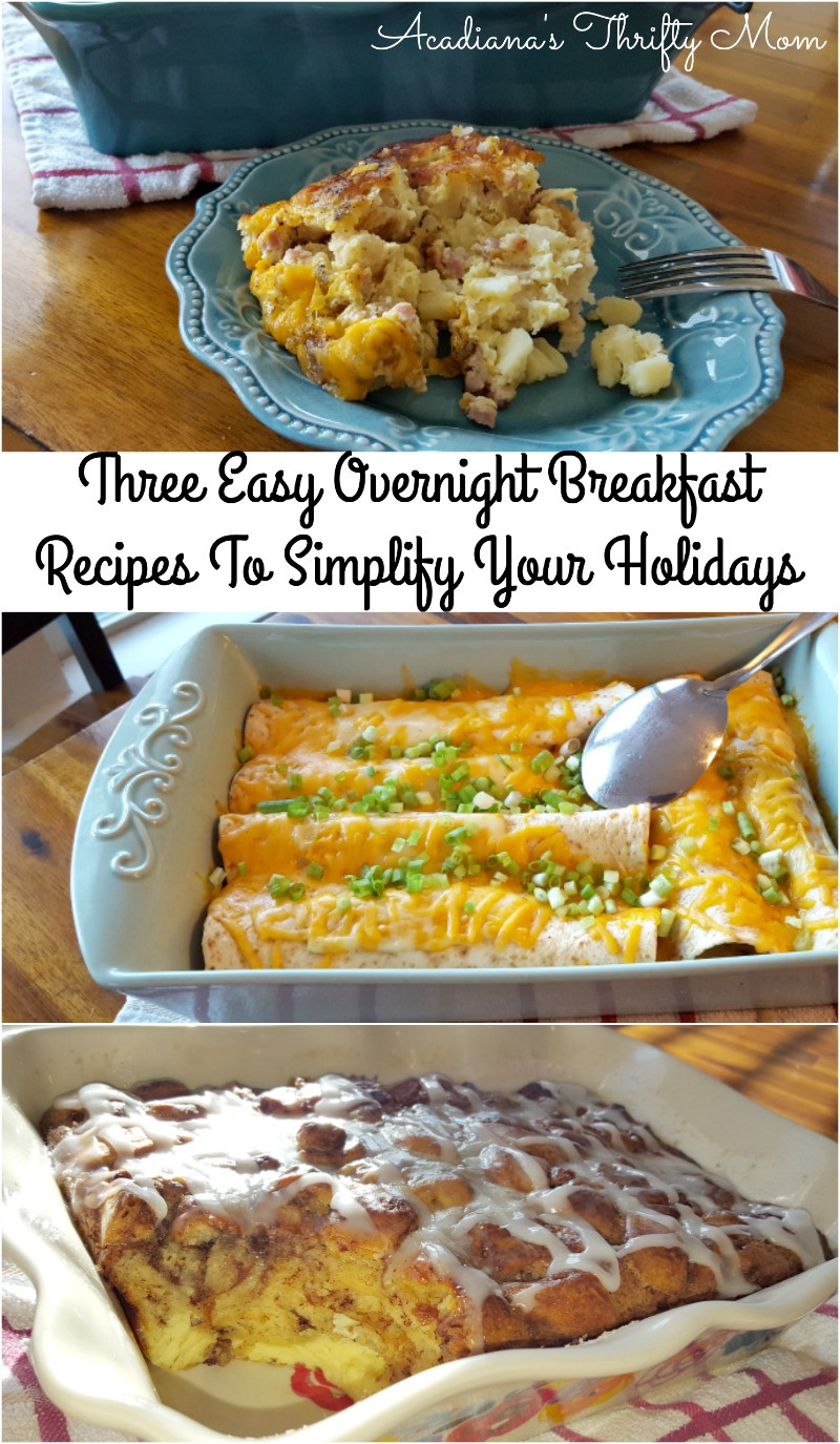 Overnight Breakfast Recipes
 Three Easy Overnight Breakfast Recipes To Simplify Your