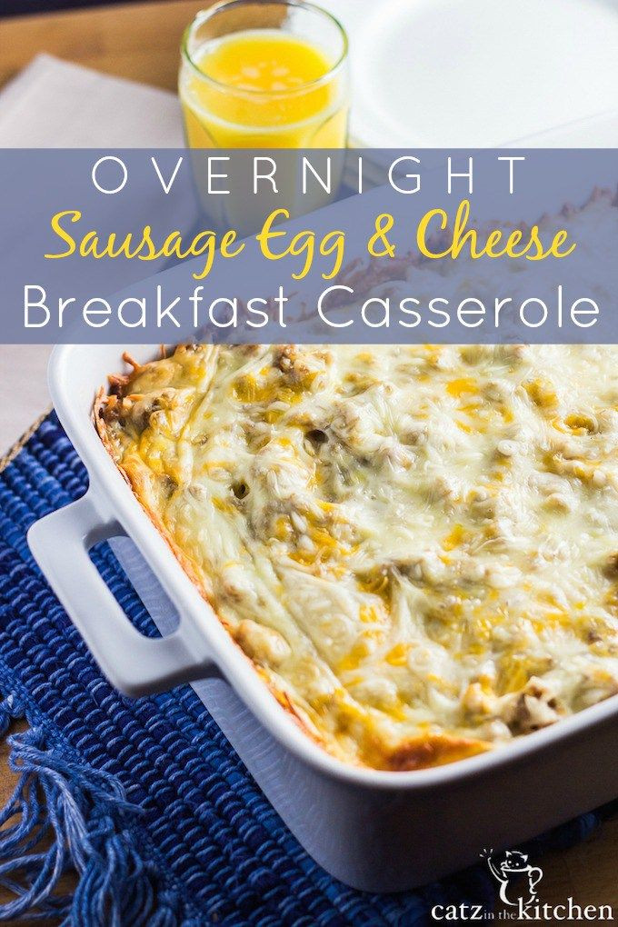 Overnight Breakfast Recipes
 25 best ideas about Overnight Breakfast Casserole on