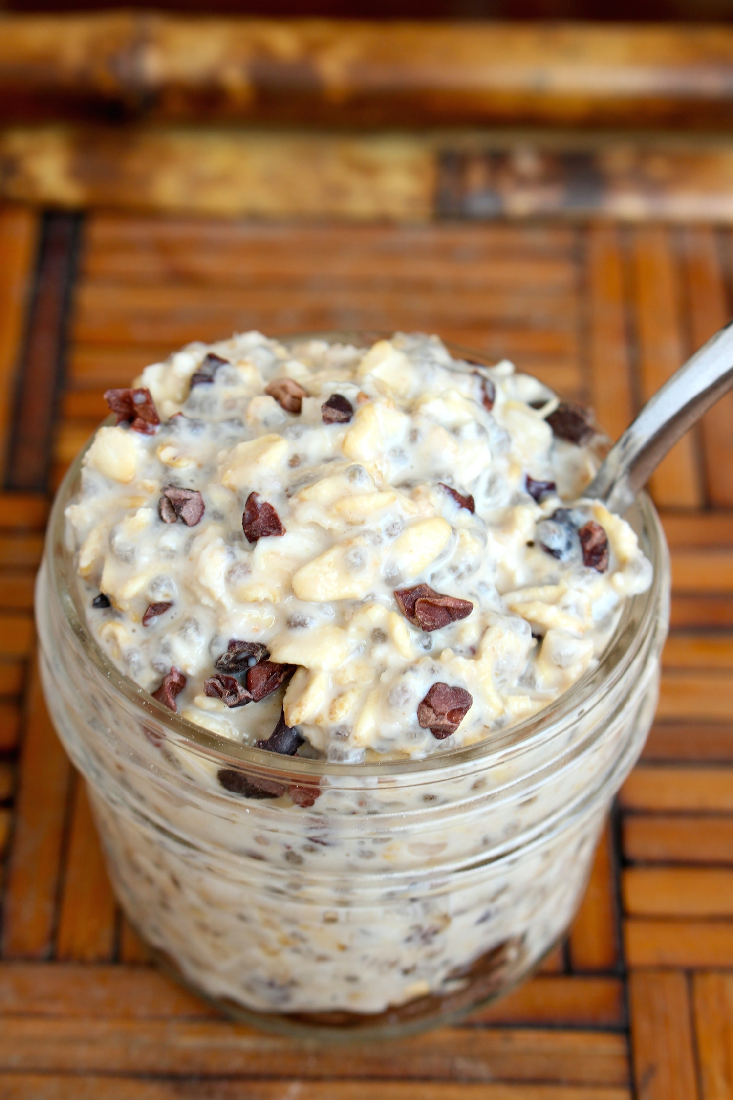 Overnight Oats Healthy
 Healthy Cookie Dough Overnight Oats