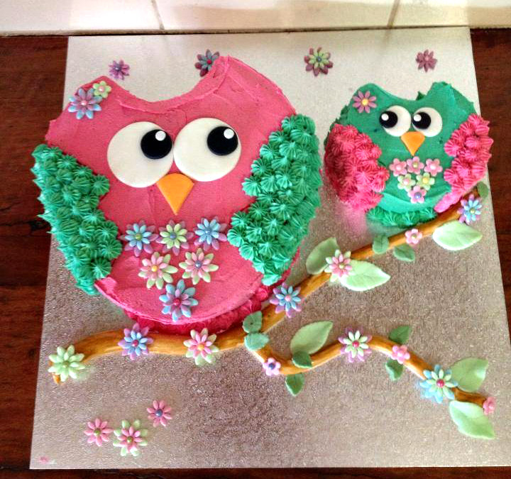 Owl Birthday Cake
 Adorable Owl Themed Birthday Cakes Sassy Dealz