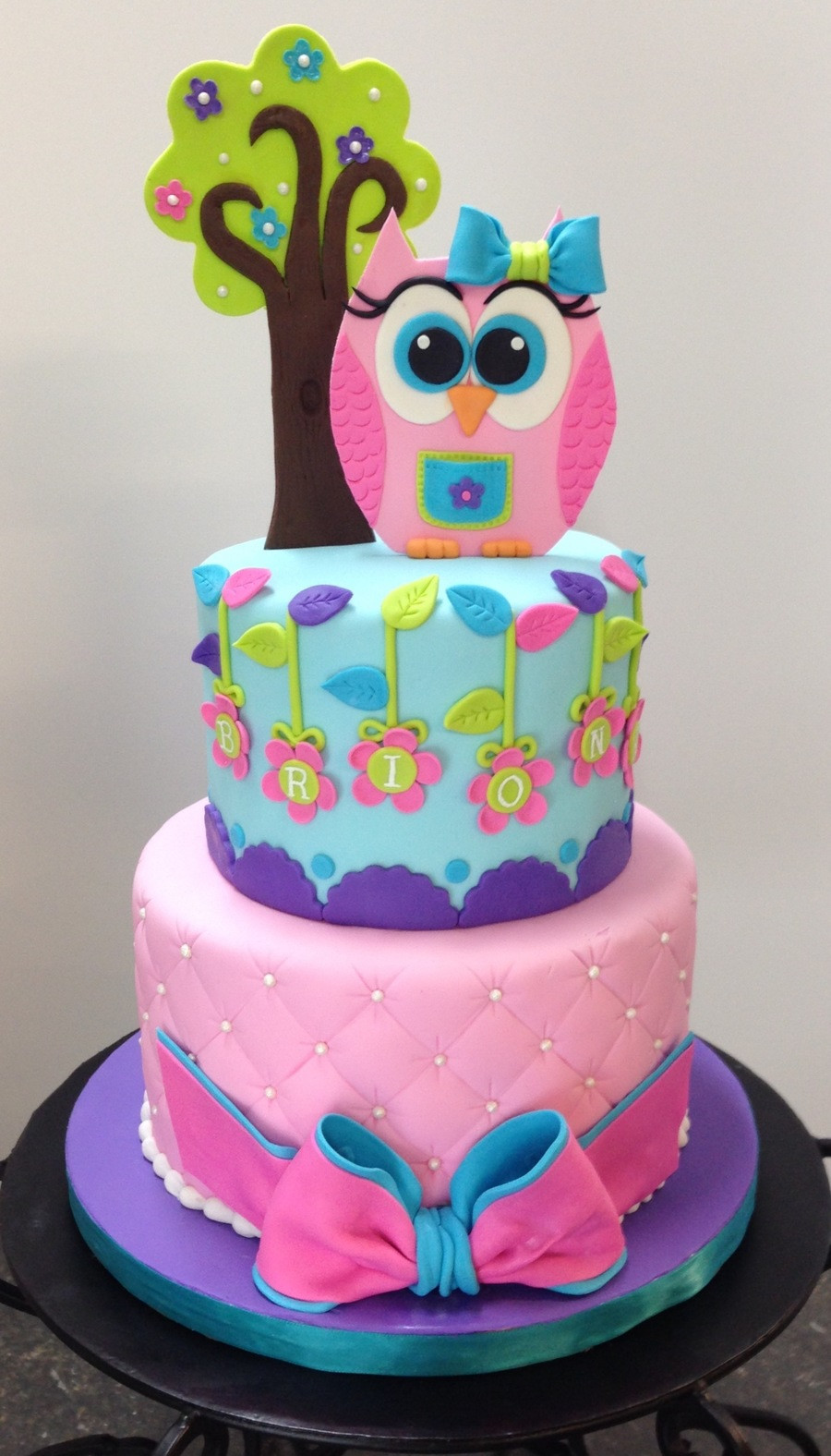 Owl Birthday Cake
 Owl Birthday Cake CakeCentral