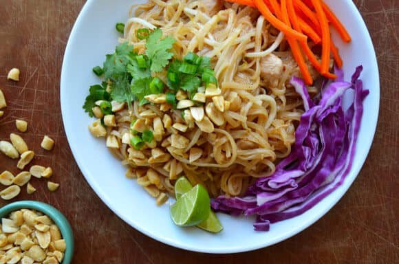Pad Thai Noodles Recipe
 Easy Pad Thai with Chicken