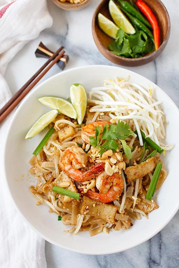 Pad Thai Noodles Recipe
 Shrimp Pad Thai Recipe Homemade & Healthy Rasa Malaysia