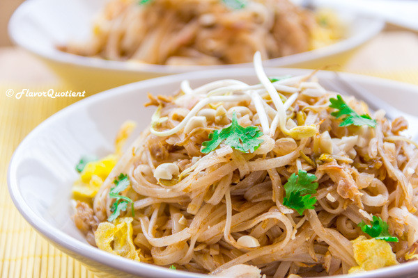 Pad Thai Noodles
 Chicken Pad Thai Noodles Flavor Quotient