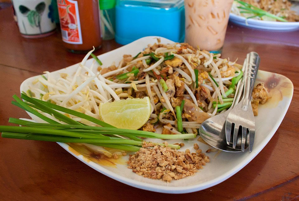 Pad Thai Noodles
 Pad Thai Noodles – Famous Street Food Temple of Thai Food