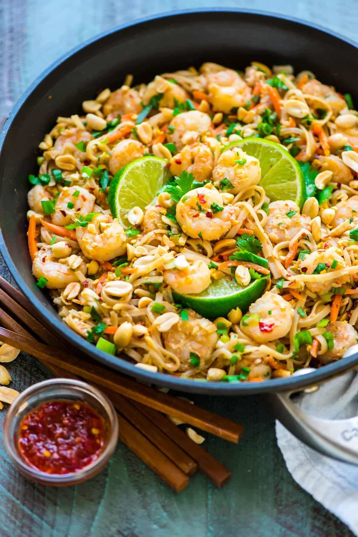 Pad Thai Recipes
 Healthy Shrimp Pad Thai